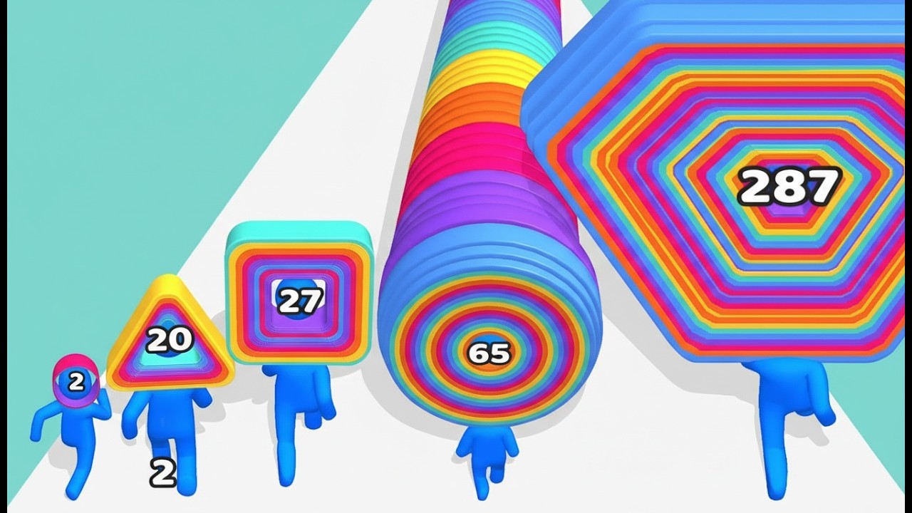 Layer Man 3D: Run & Collect Gameplay Walkthrough 1 (Android/iOS)