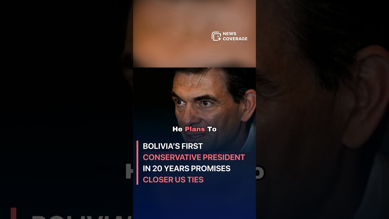 Первый консервативный президент Боливии за 20 лет обещает более тесные связи с США #мировыеновост...