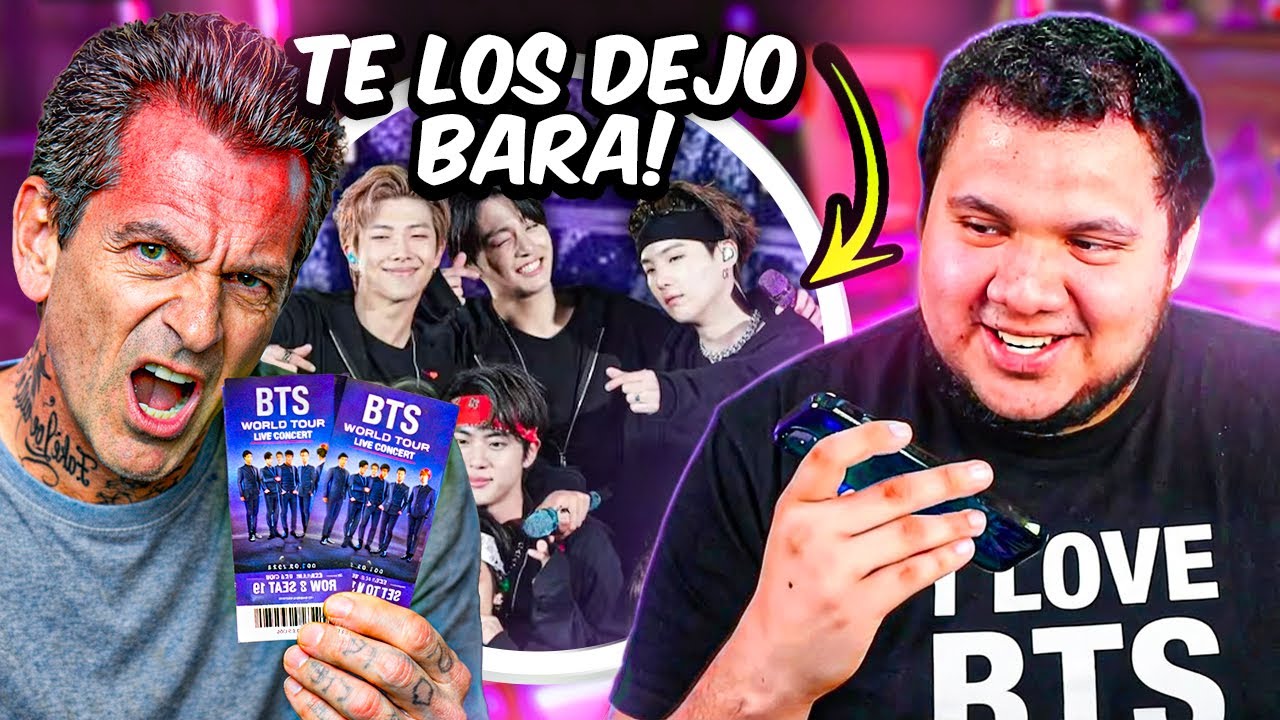 BROMA A REVENDEDOR DE BOLETOS DE BTS (Broma Telef&oacute;nica)