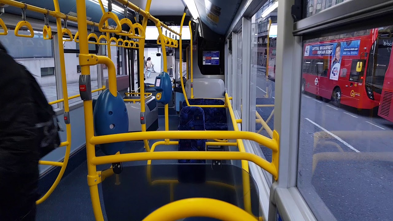Go Ahead London BYD Alexander Dennis Enviro 200MMC SEe27 LJ66CGU Route 521 Waterloo To London Bridge