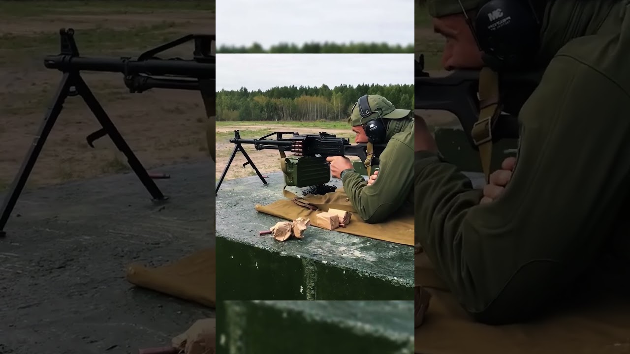 PKM ASMR &ndash; You hear it before you see it. #military  #army