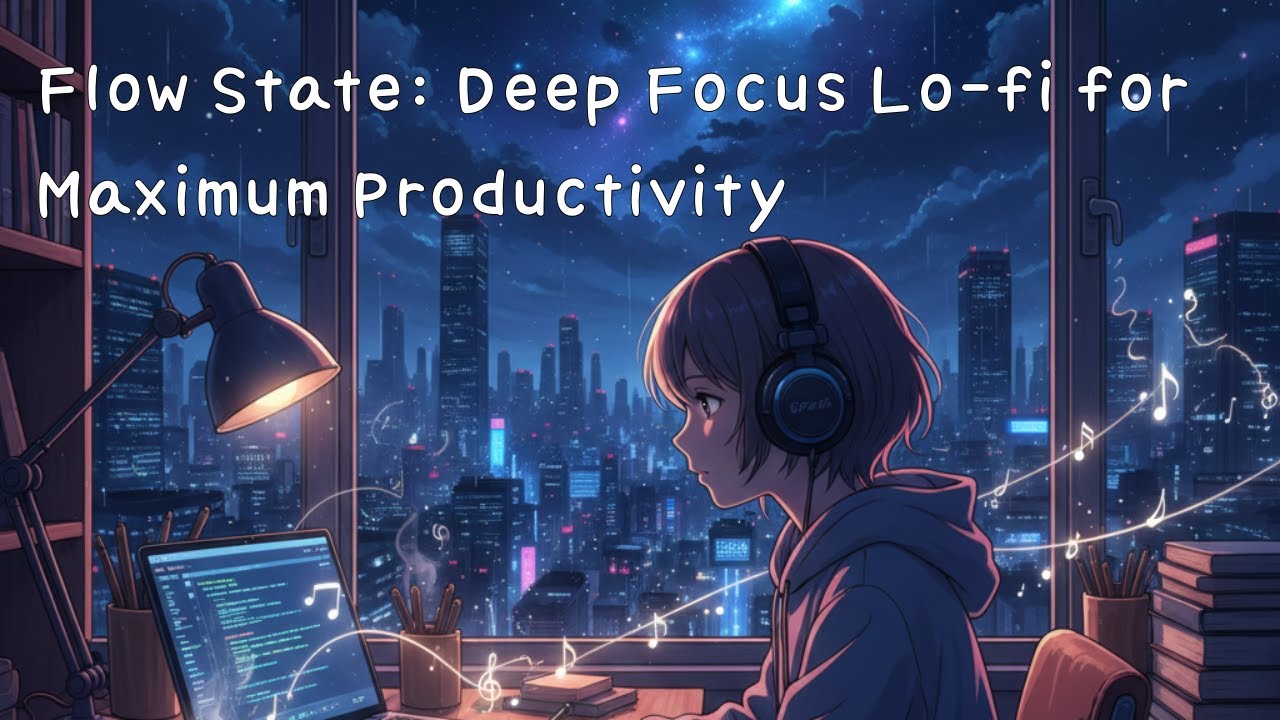 Flow State: Deep Focus Lo-fi for Maximum Productivity 🧠 [30 min]