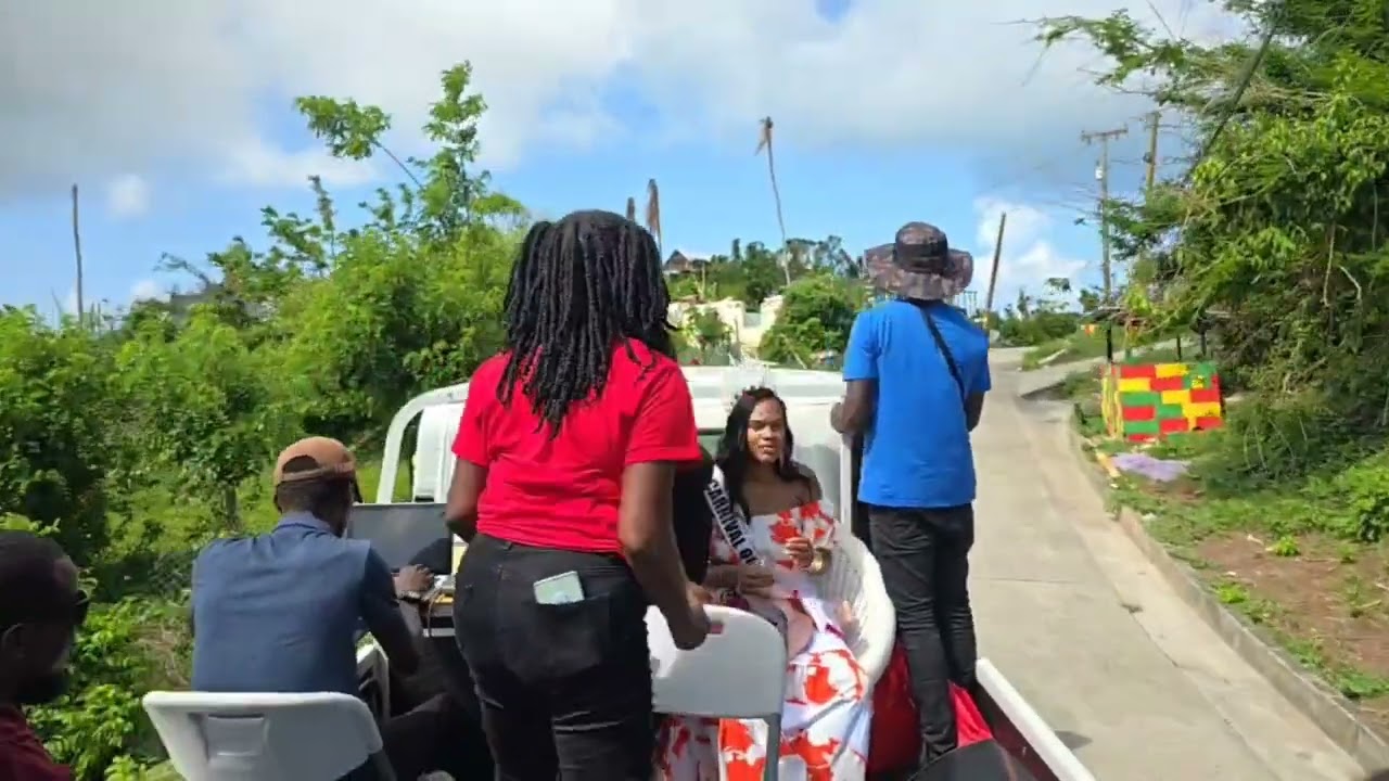 Motorcade for Carriacou Representatives at Spicemas Pt 2
