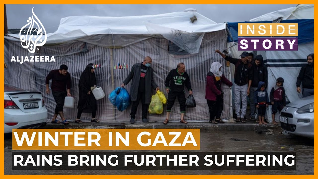 What fresh dangers does winter bring for the people of Gaza? | Inside Story