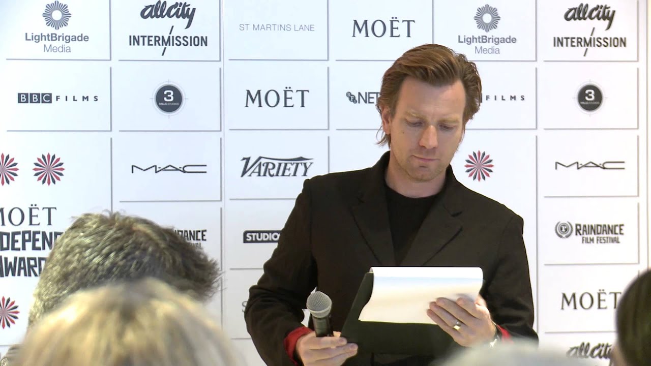 Moet BIFA Awards Nominations Announcement 2013 - Ewan McGregor