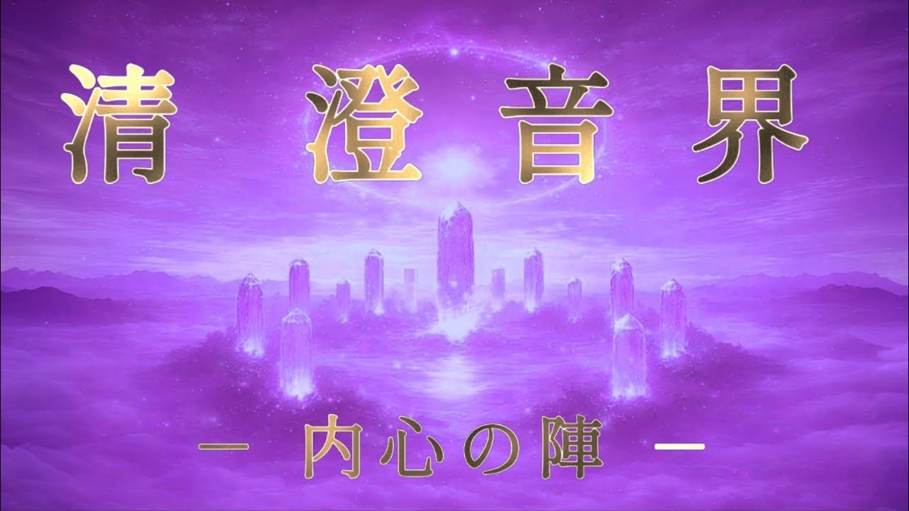 清澄音界 － 内心の陣  #03│静かに心を澄ませる、調心のための音の場