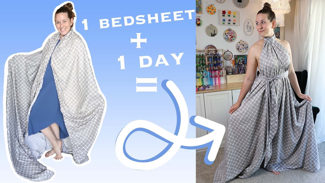 Making A Dress I Saw on Instagram (but for $2)