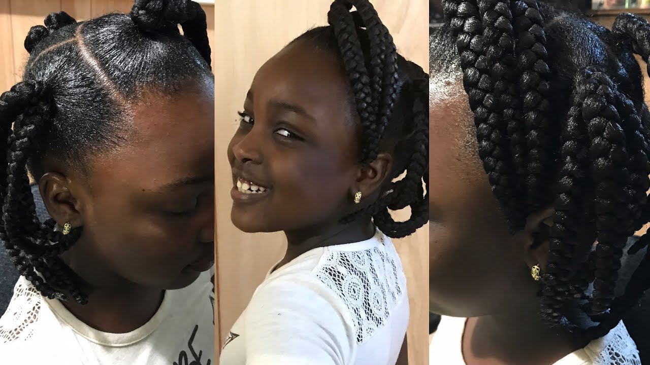 KIDS HAIRSTYLE//3-in-1  BRAIDS