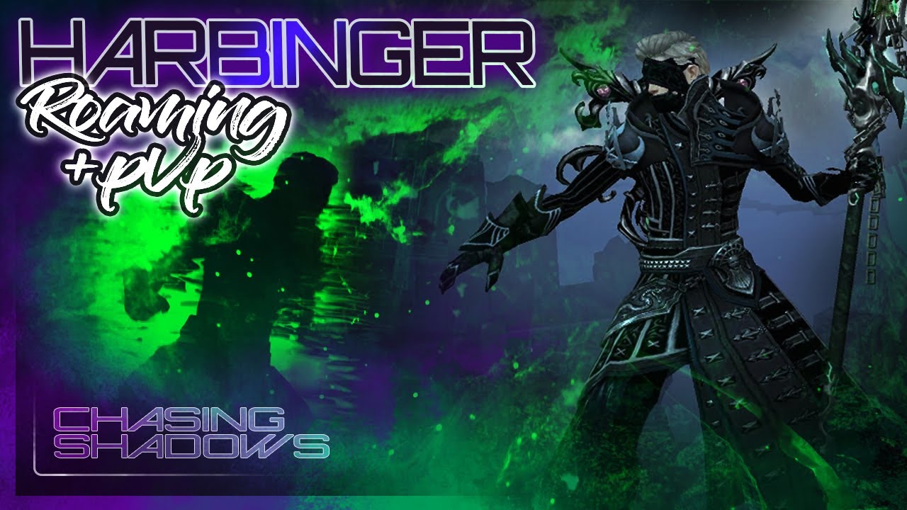 GW2 Harbinger WvW solo roaming / PVP montage - TERRIFYING well-rounded spec, Cele Harbinger Necro