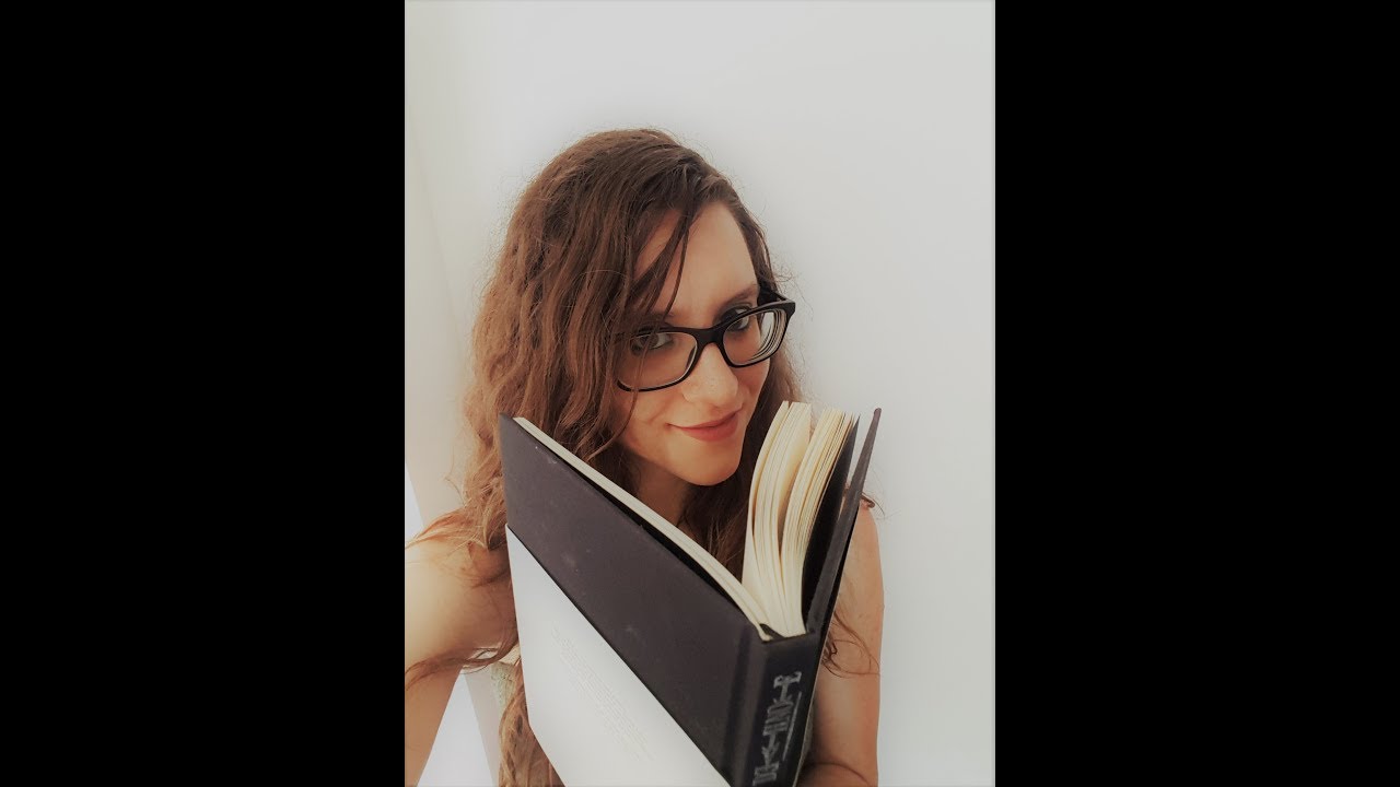 ASMR - read a book in the garden with nature sounds, really relaxing (no talk)