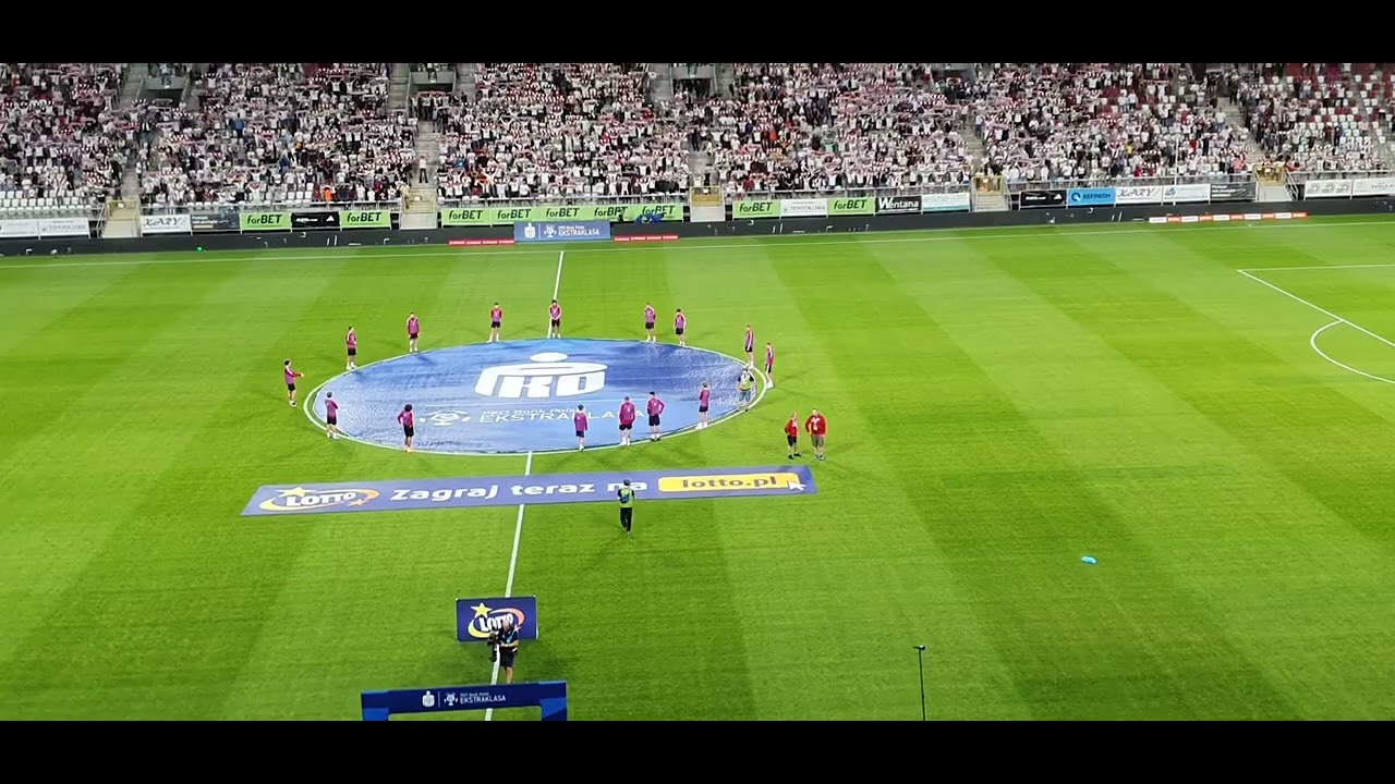 ŁKS ŁÓDŹ - KORONA KIELCE hymn ŁKS 3 kolejka pko Ekstraklasa