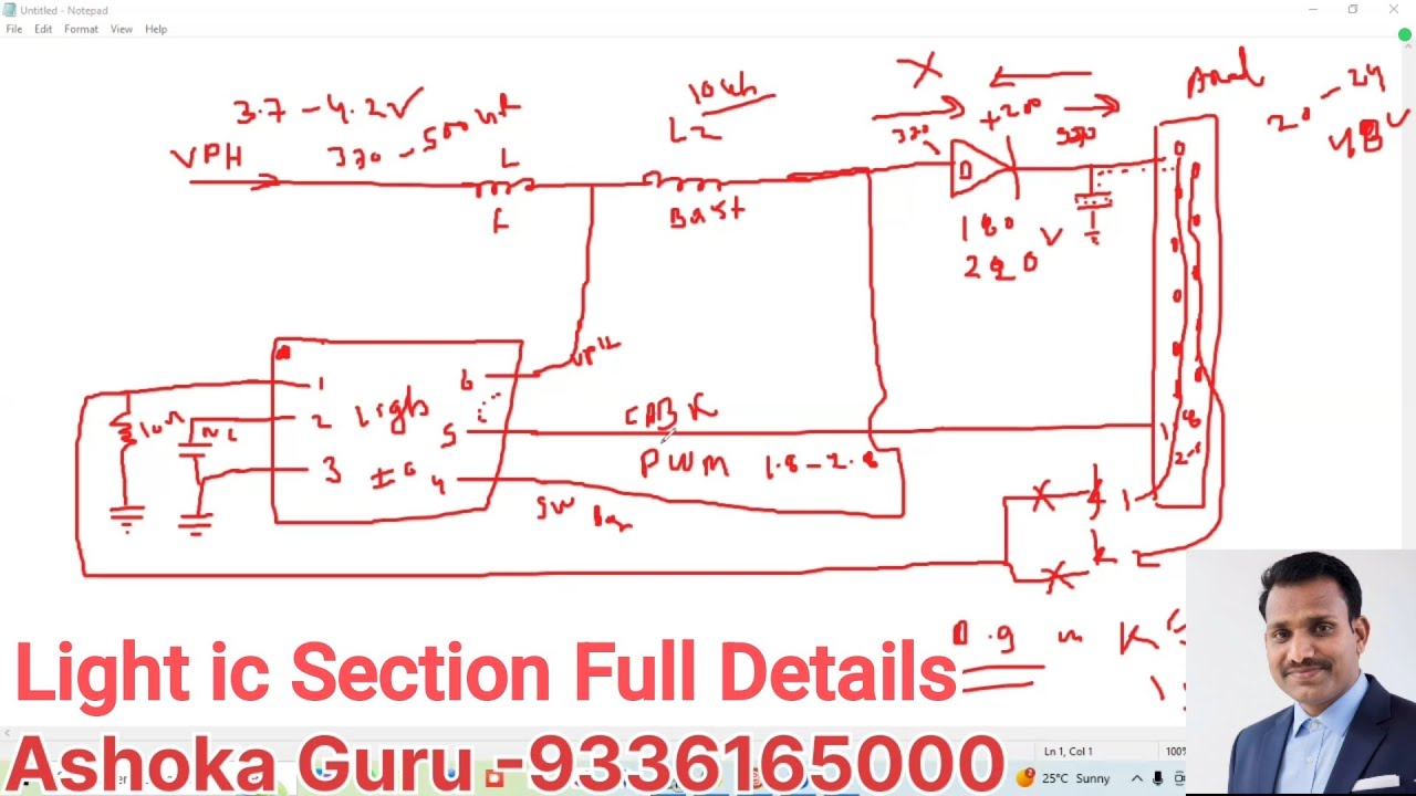 Light ic Section Full details - by - Ashoka Guru - 9336165000
