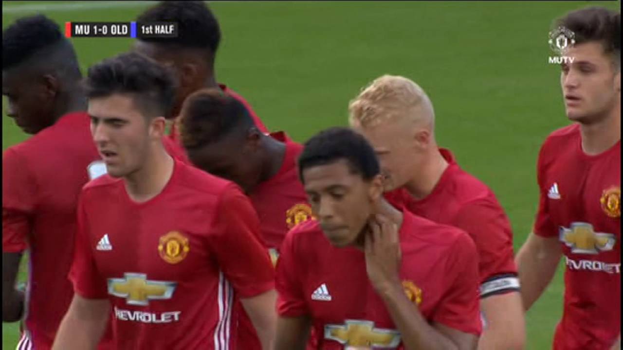 Manchester United U23s against Oldham Athletic 02/08/2016