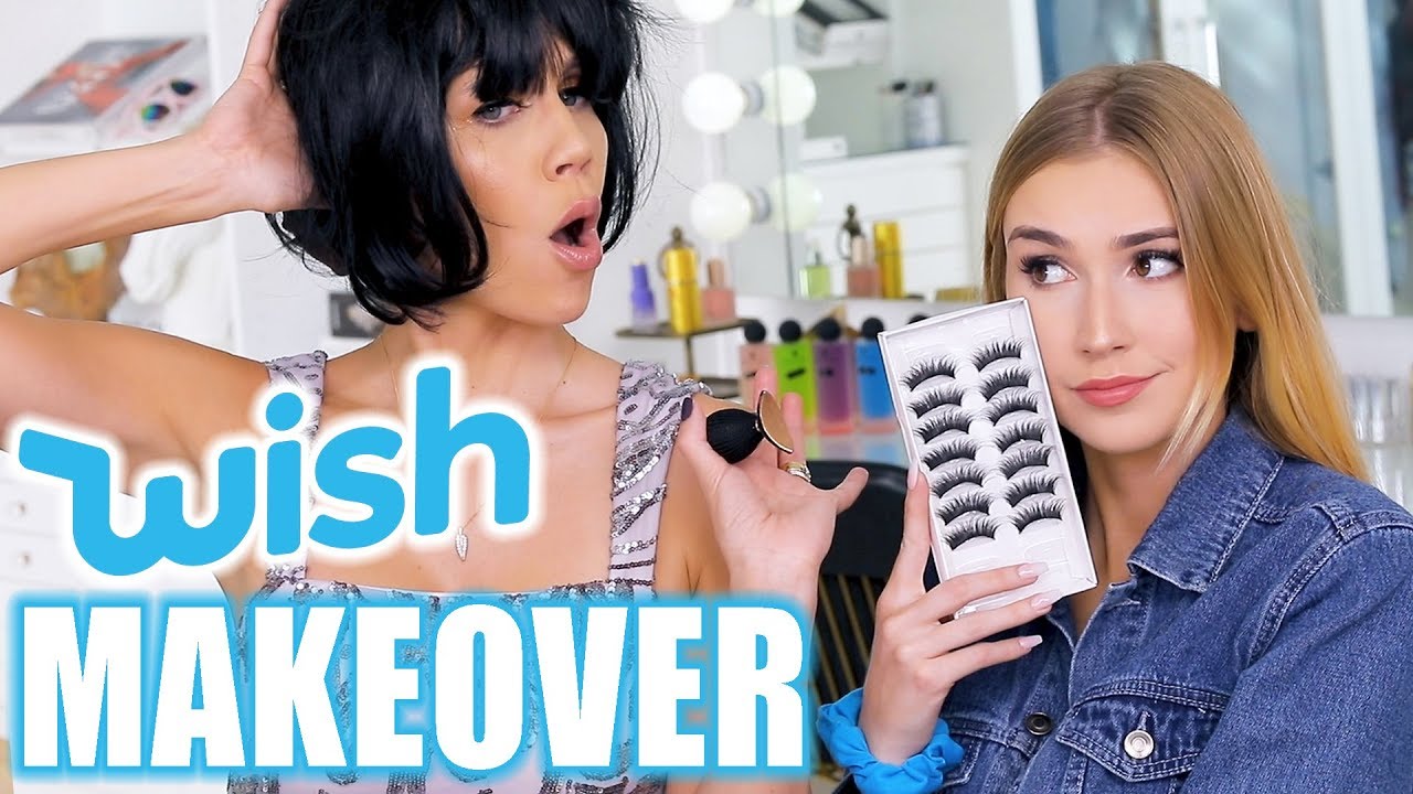 WISH HAUL MAKEOVER ft. Mia Maples
