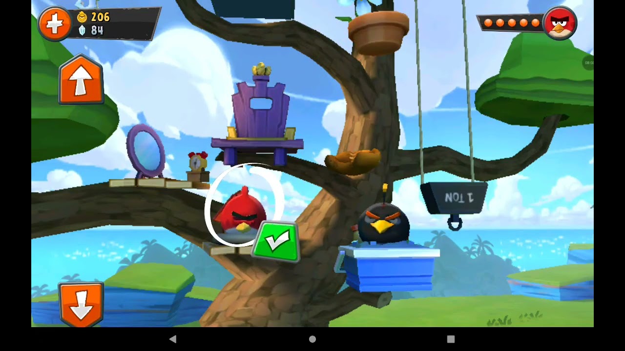 Angry birds go let's play I got the blue birds 