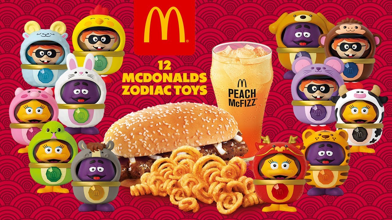 McDonald's Chinese Zodiac Toy's 2026