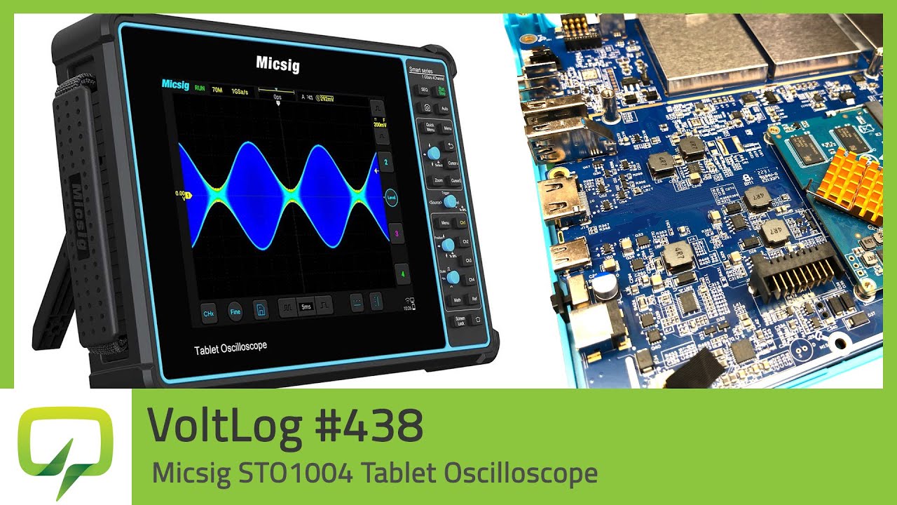 Micsig STO1004 Tablet Oscilloscope | Voltlog 