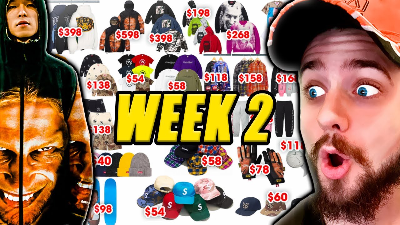 Supreme Week 2 Droplist - Don't Sleep on Aphex Twin 