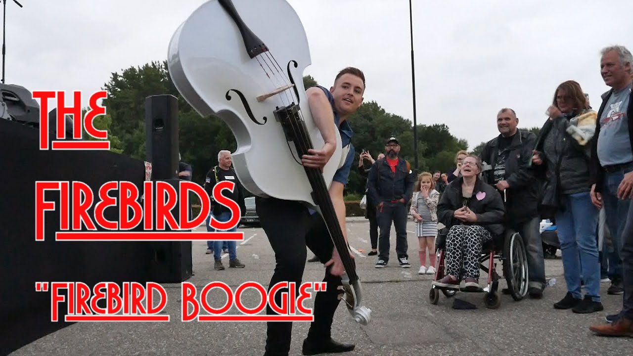 The Firebirds - Firebird Boogie (double bass act!)