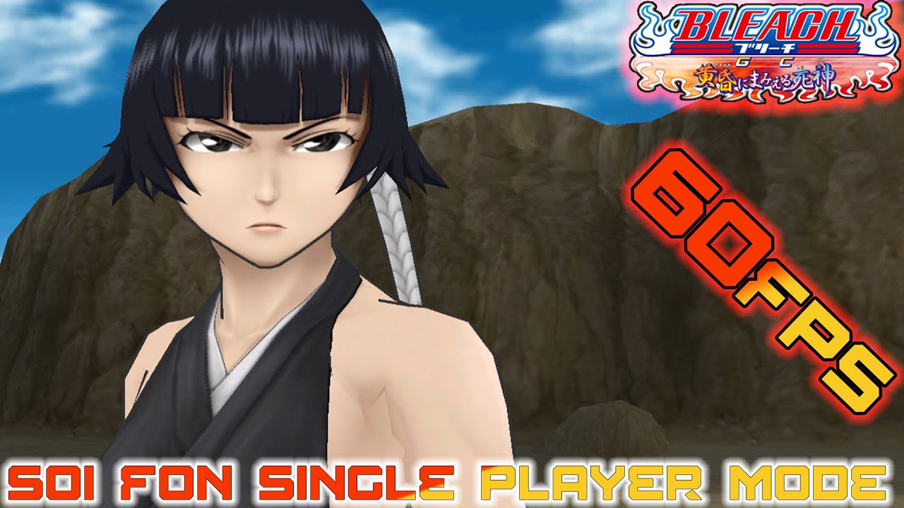 Bleach GC Soi Fon Single player mode (1080p 60fps)