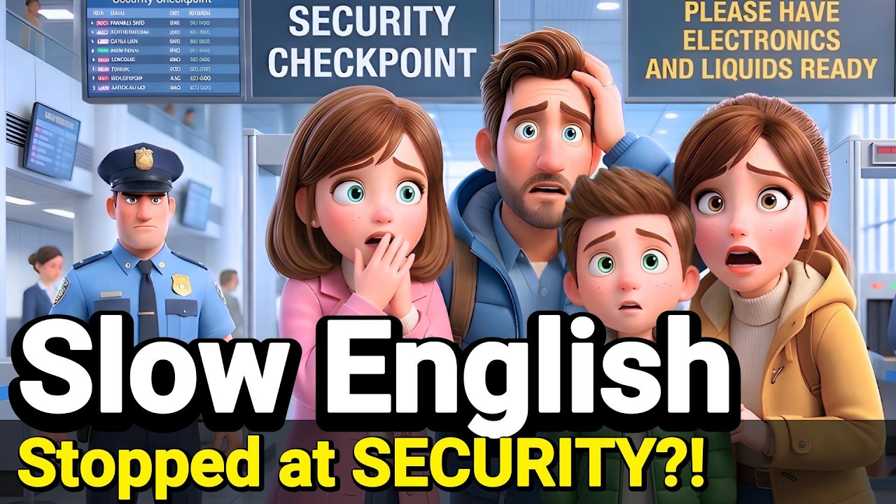 Never put THIS in your suitcase! ✈️ | Airport English | The Millers' Journey (Ep.0-2) | A1–A2