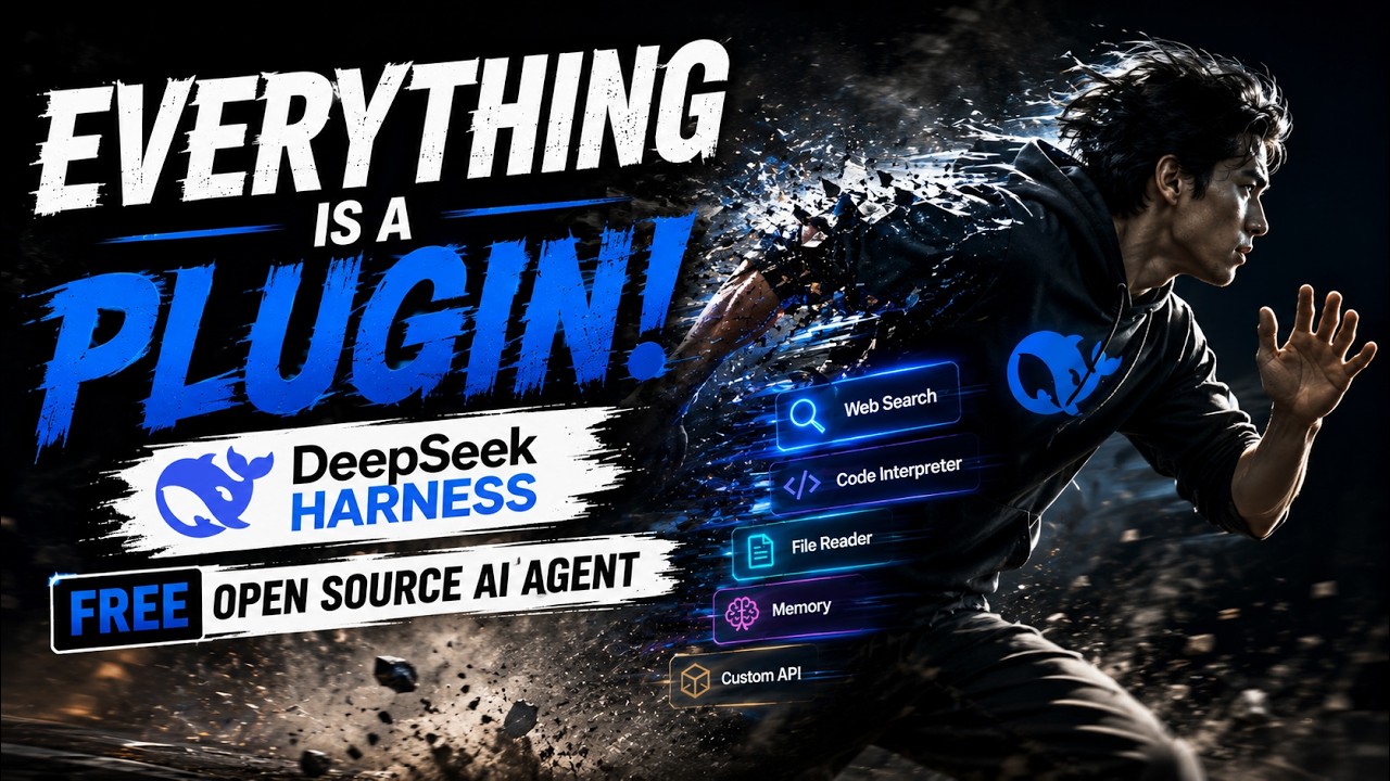 everything is a plugin! DeepSeek Harness - free open source ai agent