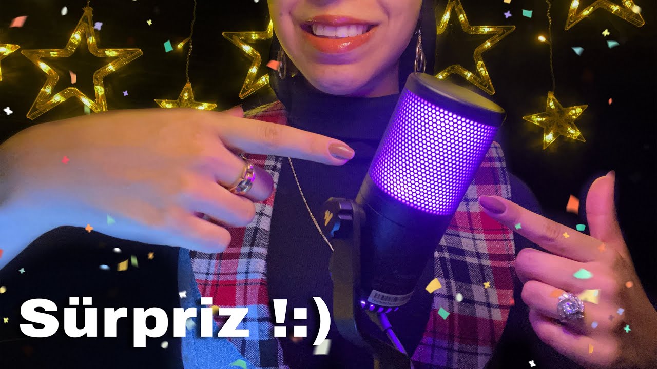ASMR😴 Nihayet bir mikrofon aldım✨💃