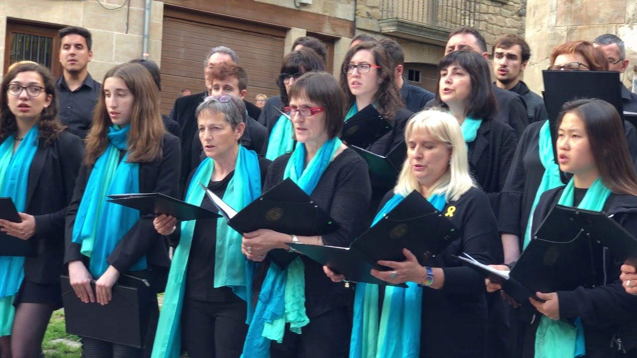 Cantem al carrer  - Rossinyol que vas a França – Orfeó – Sant Joan - Corpus Solsona 2018