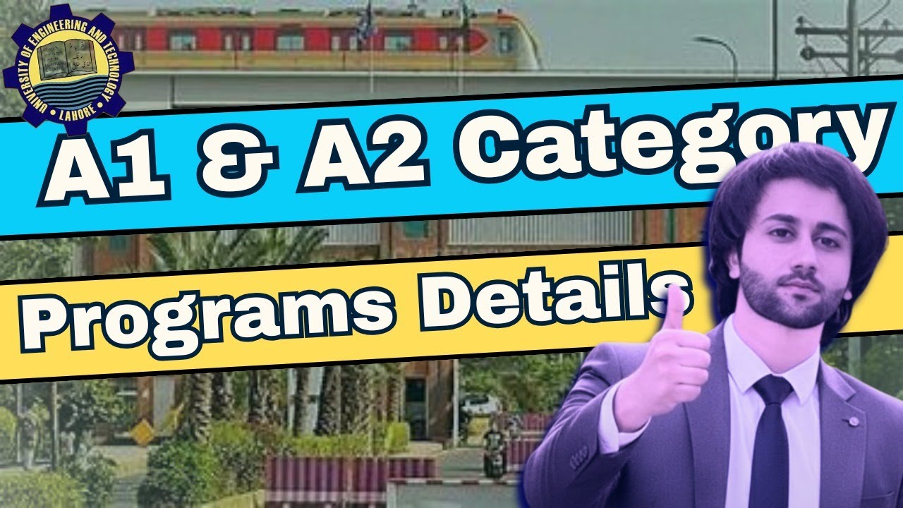 UET Spring Admission Categories I UET Spring Admission Programs Detailed I UET Spring Admission 2026