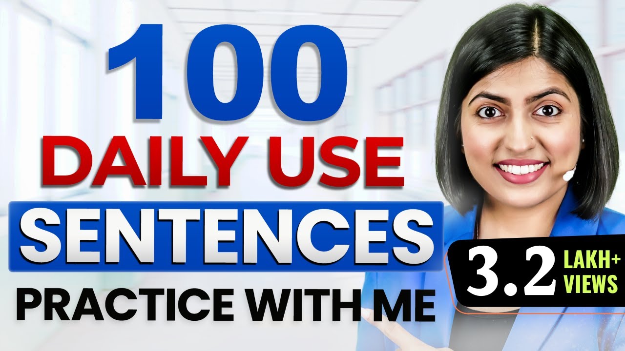 Angrezi Bolne ke liye🚀 100 Daily Use Sentences, English Speaking Practice Class | Kanchan Connection