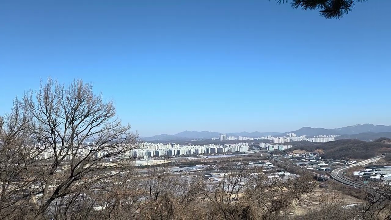 행주산성에서 바라본 고양시 뷰~#자연영상#자연풍경  #행주산성#고양시#나들이#산책 
