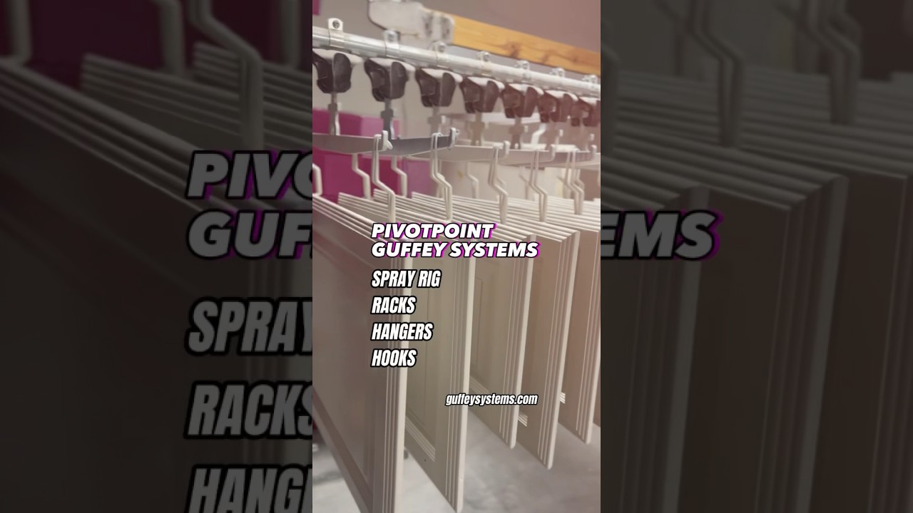 @guffeysystems PivotPoint cutting our cabinet painting time in half! #cabinetpainting #shortsfeed