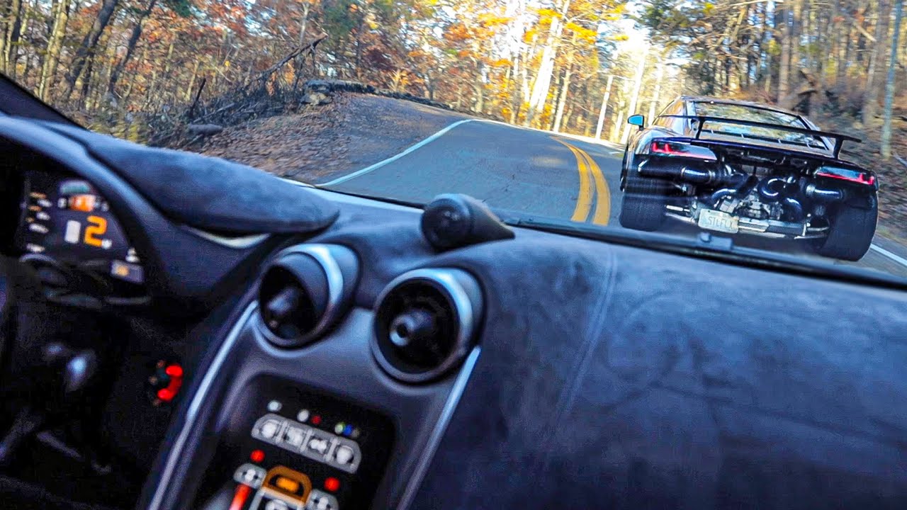 Догоняем Twin Turbo R8 от WhistlinDiesel на хвосте дракона!