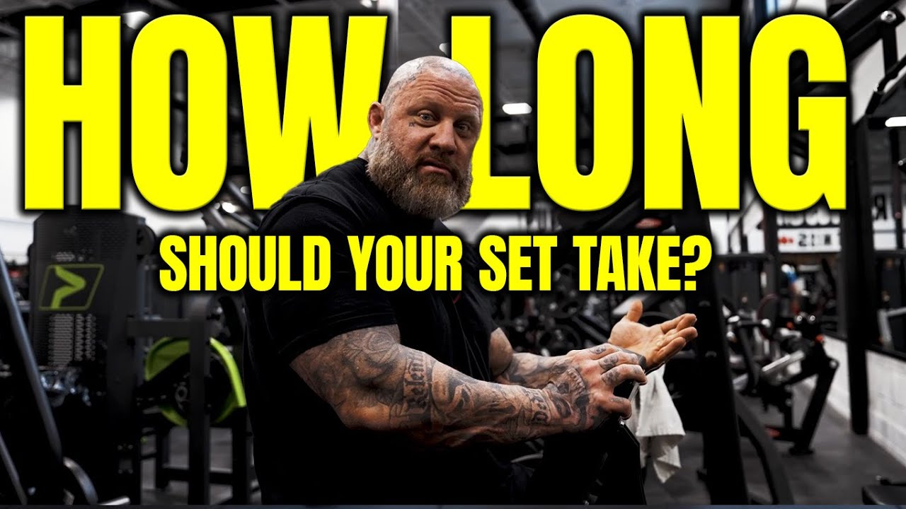HOW LONG IT SHOULD TAKE TO COMPLETE A SET | MIKE VAN WYCK