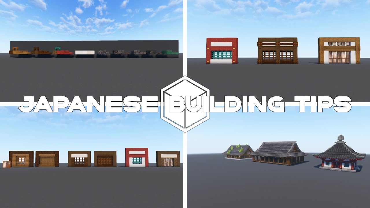 Tips for making Japanese Builds in Minecraft