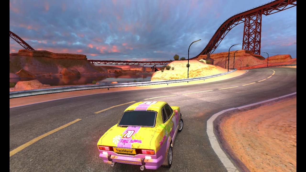 TrackMania. Let's play 1.