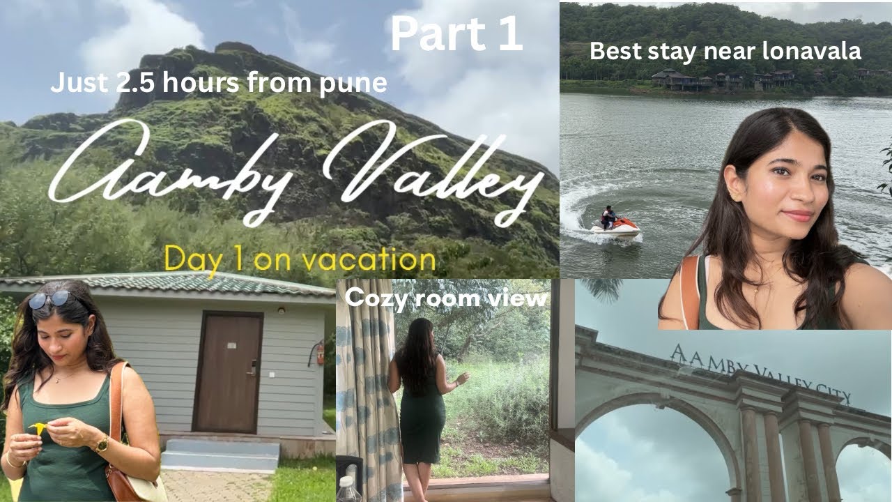 🌄 Aamby Valley City Vlog | Day 1 – Exploring Luxury & Nature! | Near Lonavala Pune
