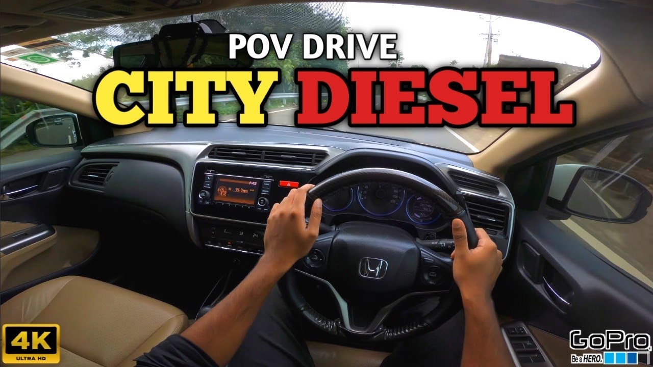 Honda City Diesel - (100Hp/200Nm) | 4th Gen | IDTEC | POV | Kerala #honda #city #diesel #pov