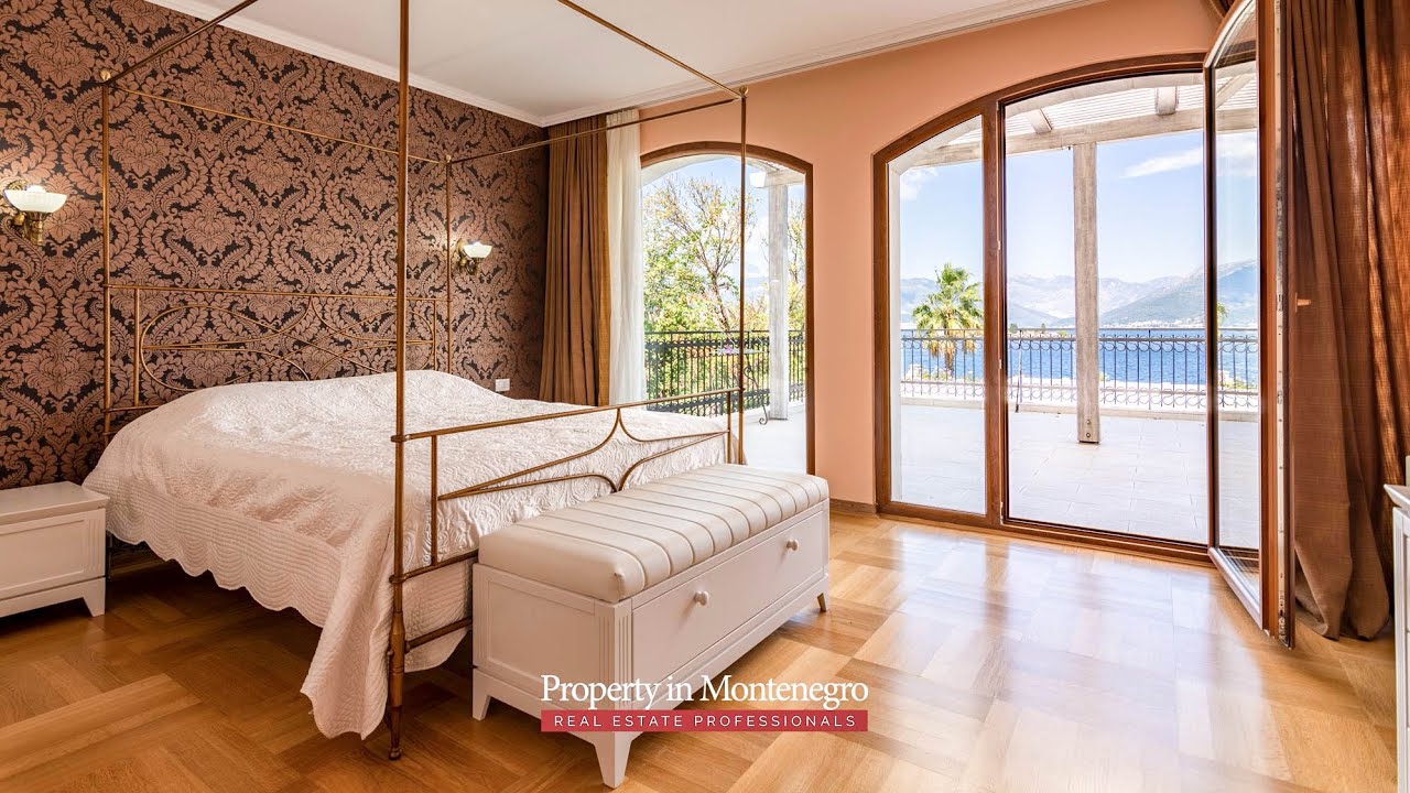 SOLD! Luxury Waterfront Villa For Sale in Kaludjerovina || Property in Montenegro