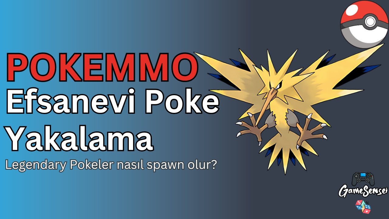 PokeMMO Efsanevi Pokemonlar Nasıl Yakalanır? Efsanevi kuşlar ve köpekler nelerdir? Nerede Çıkar?
