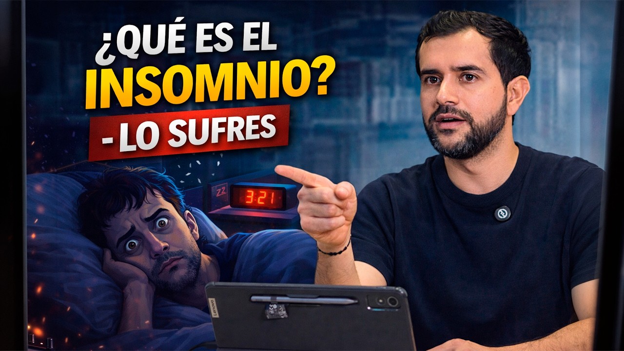 ¿Por qué no puedes dormir? Lo que pasa en tu cerebro cuando tienes insomnio