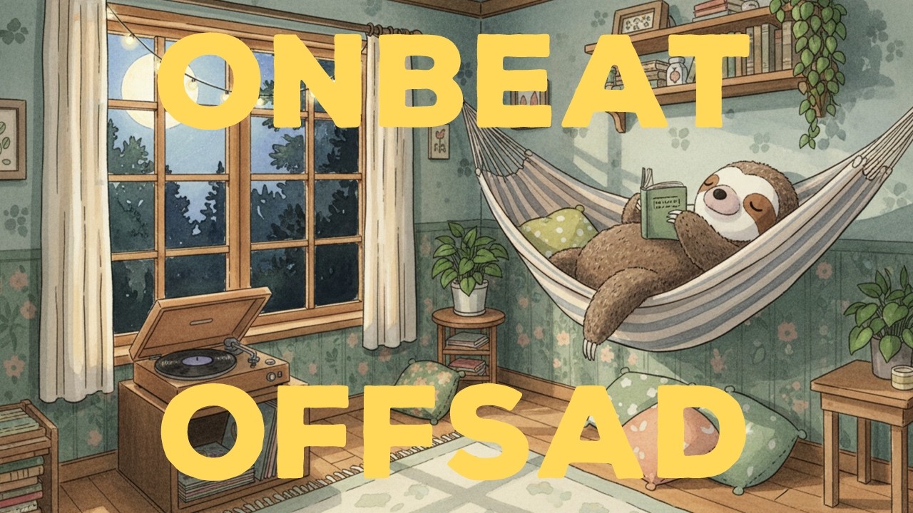 📖 Study, Work, Relax on the Hammock | Reading & Jazzy Lofi with Sloth-fi 🎷