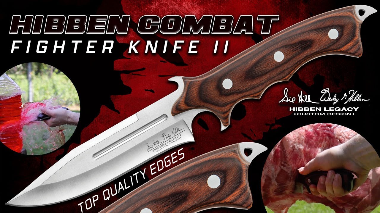 BUDK: Hibben Combat Fighter Knife II is a top quality edged collectible!