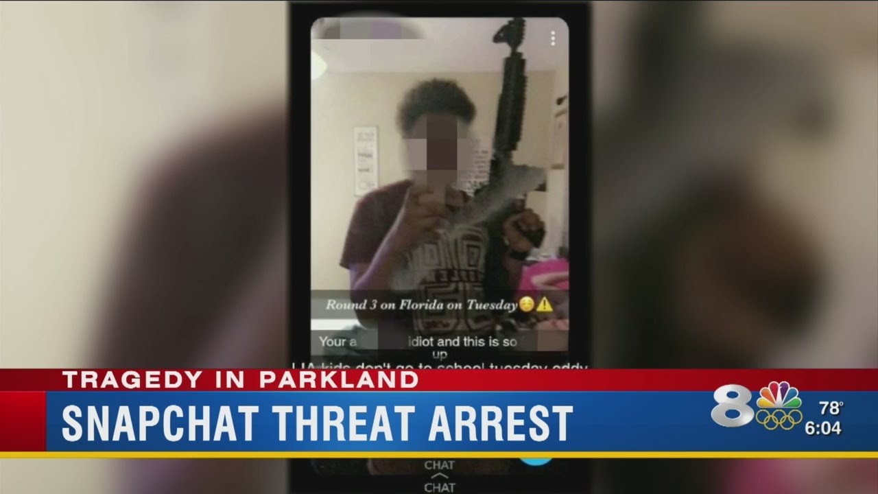 &lsquo;Round 3 on Florida:&rsquo; St. Pete teen arrested for school shooting threat on Snapchat