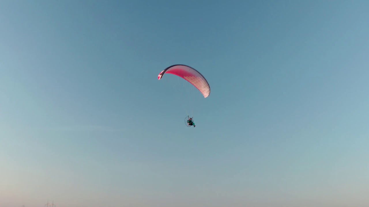 DJI Mavic 2PRO Active Track Inflight TEST+ Paragliding Pilot Adam