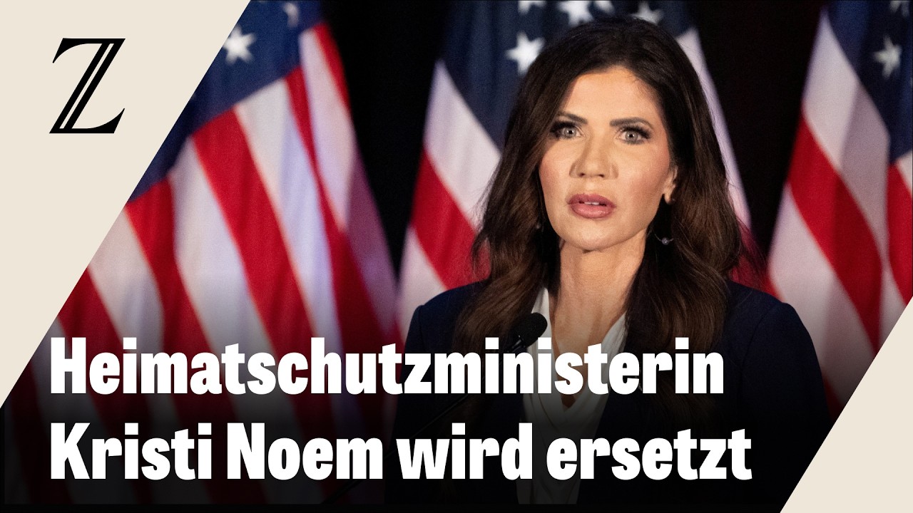 Nach Kritik im Kongress: Trump tauscht Heimatschutzministerin Noem aus