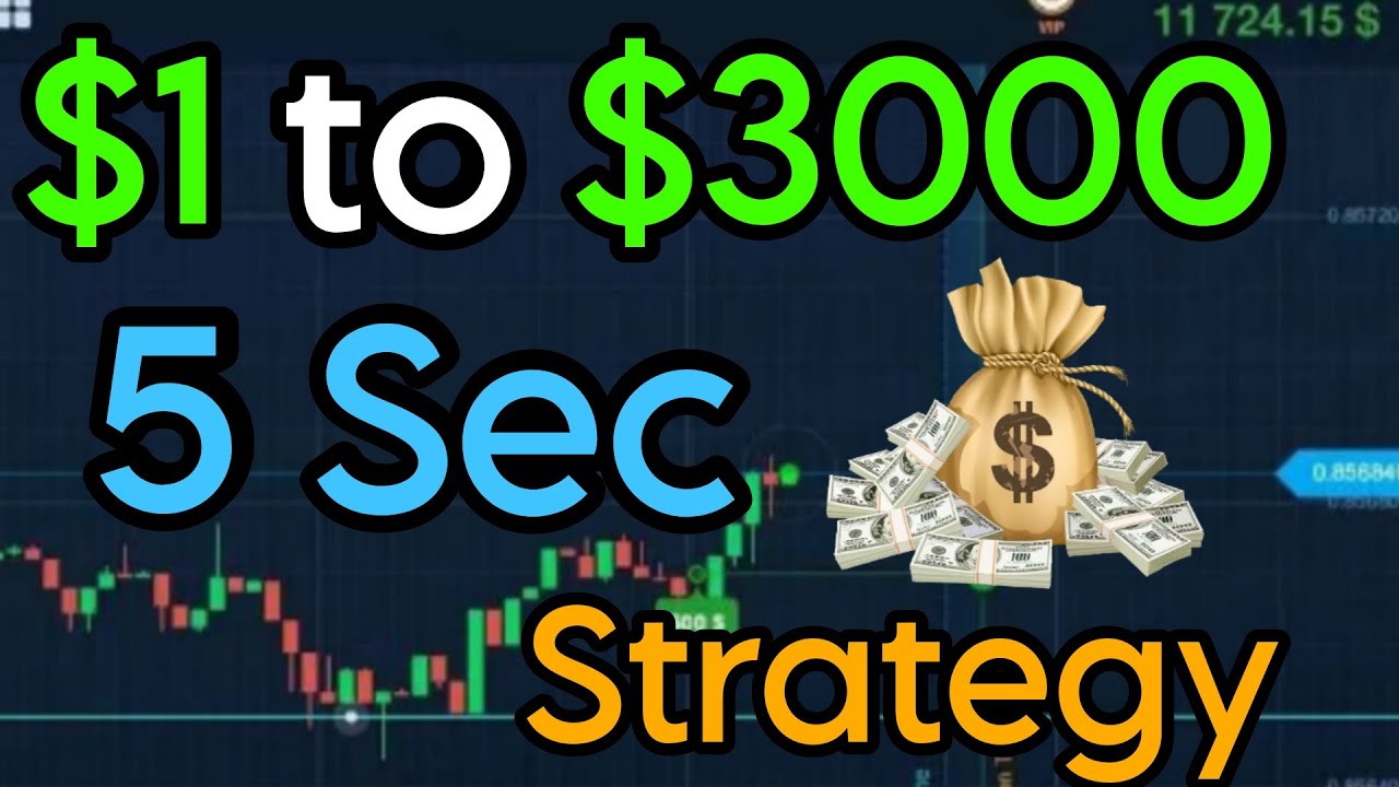 $1 to $3000 | Best 5 Sec Strategy Binary Options
