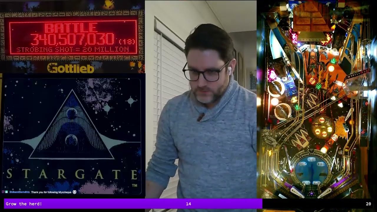 Stargate pinball - still chasing a billion