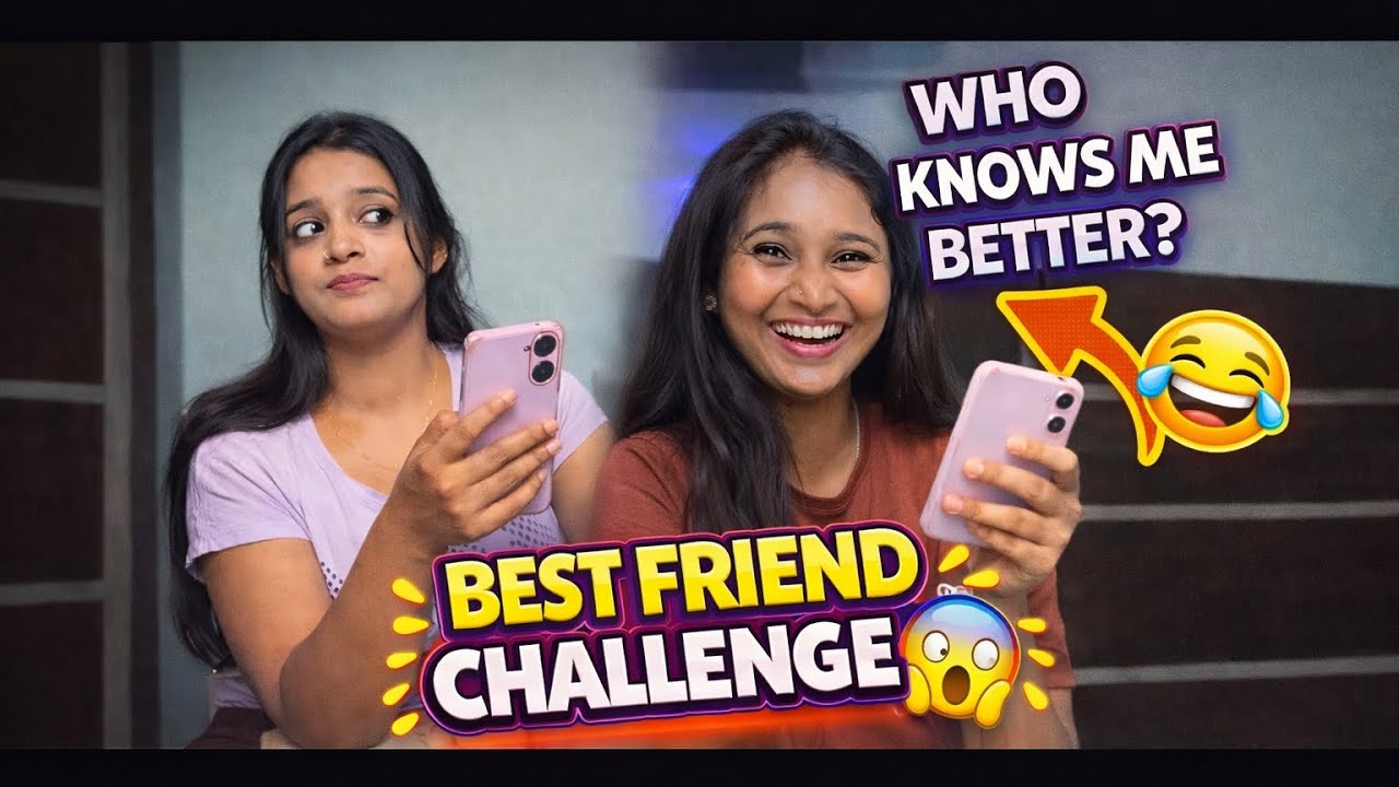 Best Friend Challenge 😱 | Who Knows Me Better? 😂 | Kannada Fun Video