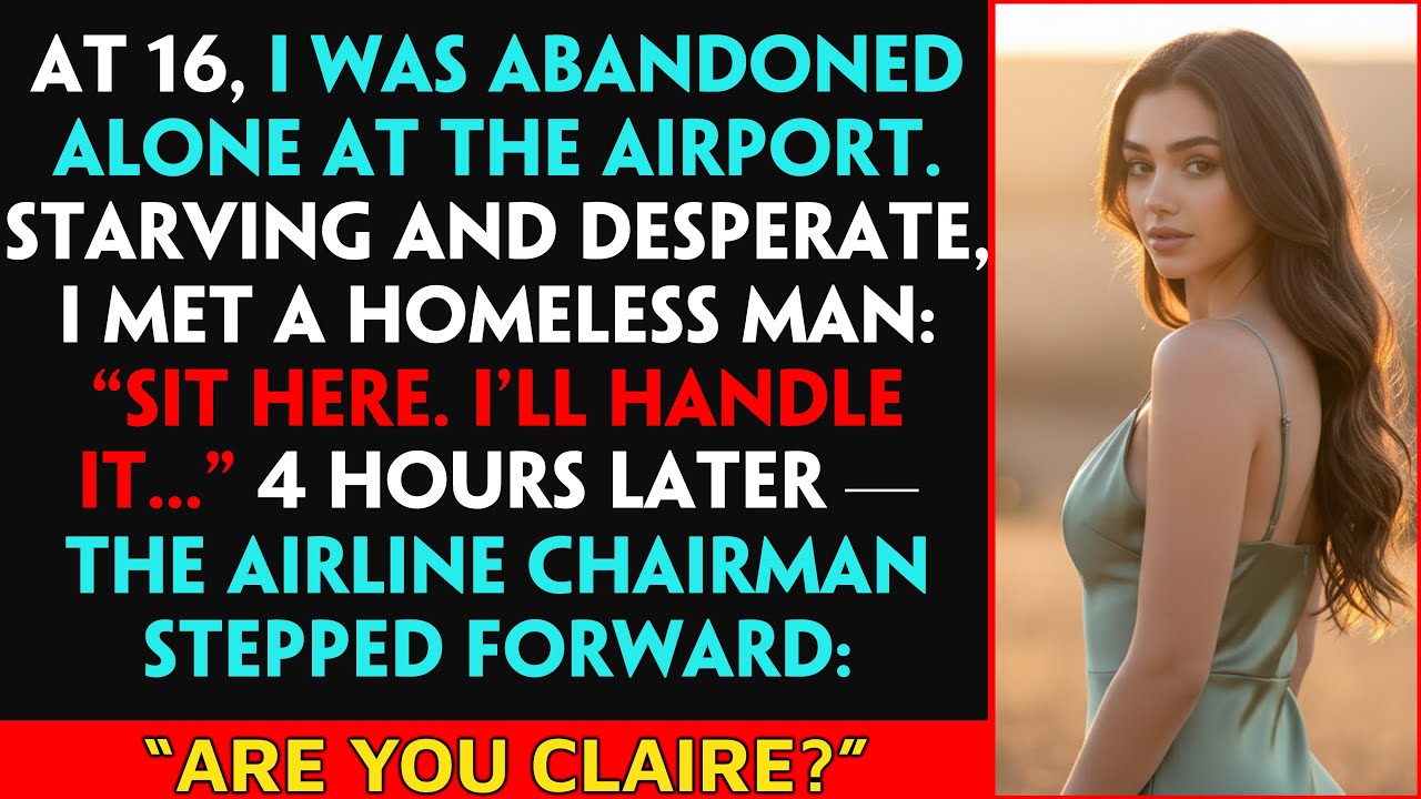 At 16, I Was Abandoned at an Airport. A Homeless Man Helped Me—Then the Airline Chairman Appeared